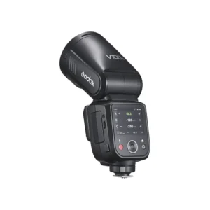 flash godox v100 ttl para sony, canon y nikon con hss y zoom automático
