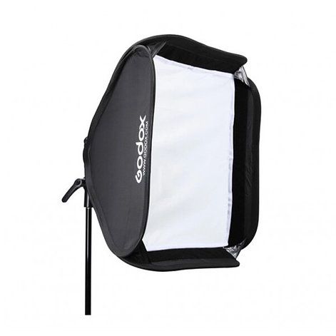 Softbox Godox 40X40 C/ Soporte Tipo S - ALFATEC