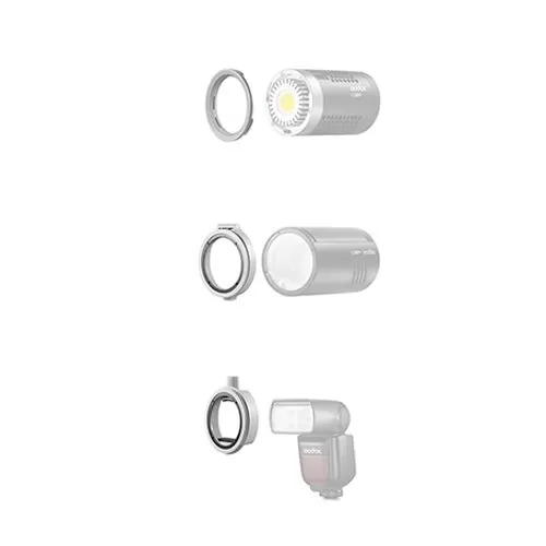 Difusor GODOX ML-CS1625 Colapsible + 3 Adaptadores - Imagen 2