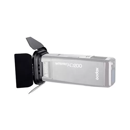 Godox BD-04 Barn Door Con Griglia - Per Luci LED E Flash Bowens