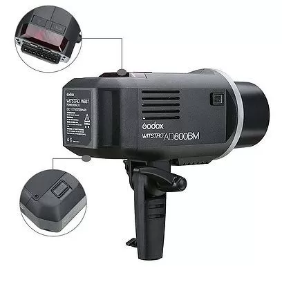 Flash GODOX AD600BM Batería litio - Imagen 3