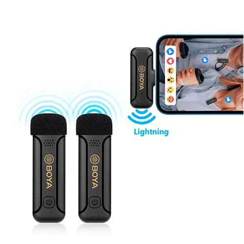 Micrófono BOYA Inalámbrico BY-WM3T2-D2 para IPHONE - Imagen 2