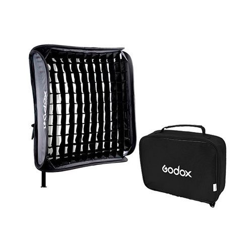 Softbox GODOX Plegable 40x40 Montura Tipo S + Grid Pixel Cámaras