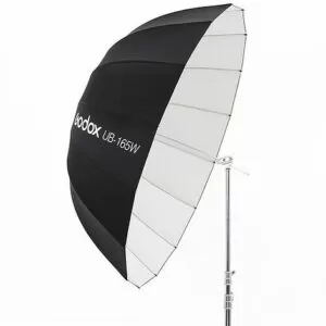 GODOX UB-165W - Paraguas de luz parabólica Interior Blanco + Difusor