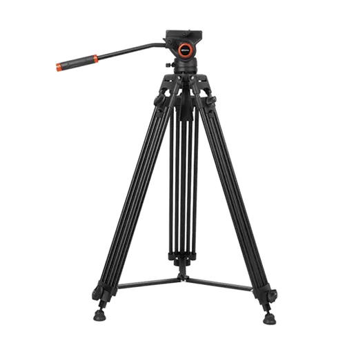 Trípode Profesional TRIOPO DV965+HY550 Para Video - fibra de carbono