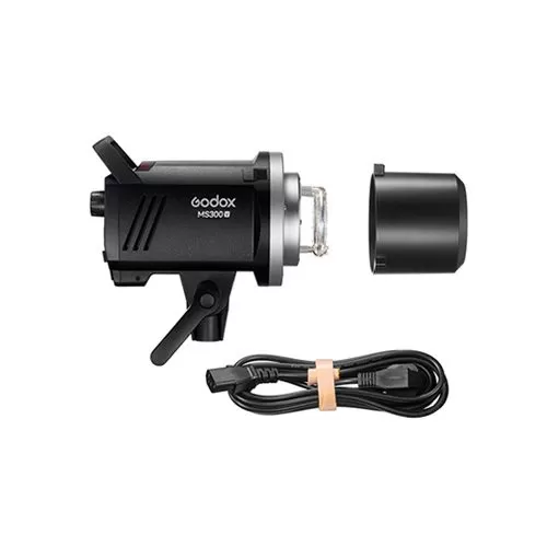 Flash de estudio GODOX MS300-V con LED de modelado - Imagen 3