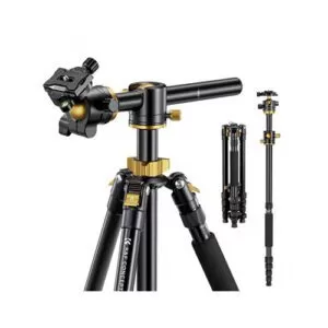 Trípode K&F CONCEPT KF09.085v5 Cenital Silver/Gold