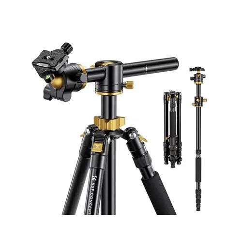 Trípode K&F CONCEPT KF09.085v5 Cenital Silver/Gold