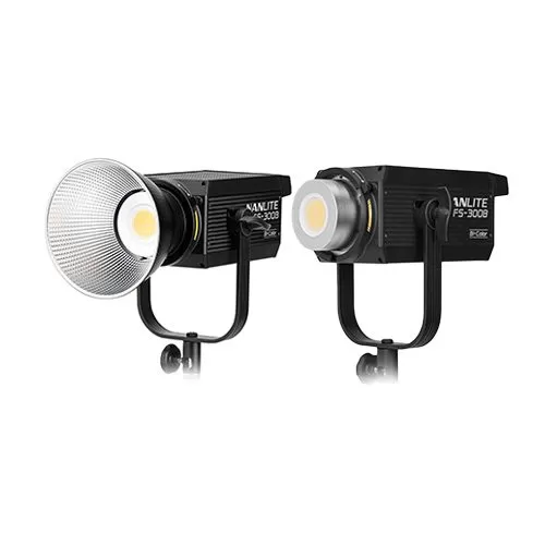 Kit Led NANLITE FS-300B Dos cabezas de luz continua Bi-color - Imagen 4