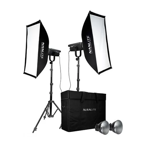Kit Led NANLITE FS-150B, Dos cabezas de luz continua