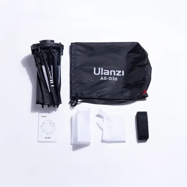Softbox Octagonal Ulanzi AS-D30 Mini Bowens, Softbox Ulanzi