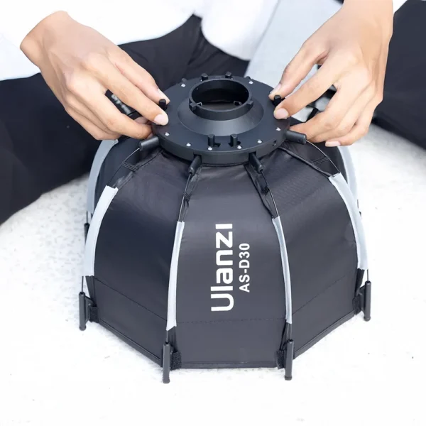Softbox Octagonal Ulanzi AS-D30 Mini Bowens, Softbox Ulanzi