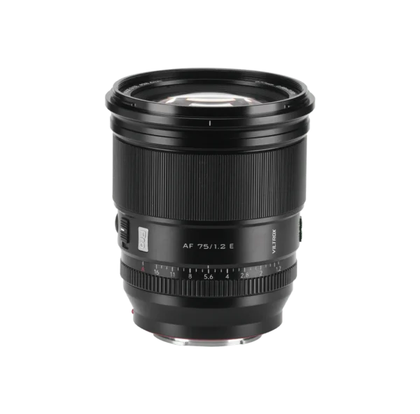 Lente Viltrox AF 75mm f/1.2 E, Viltrox, Lente Viltrox, Lente para cámaras Sony