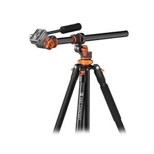 Trípode K&F Concept KF09.137 - Cabeza Fluida - Cenital - Monopie